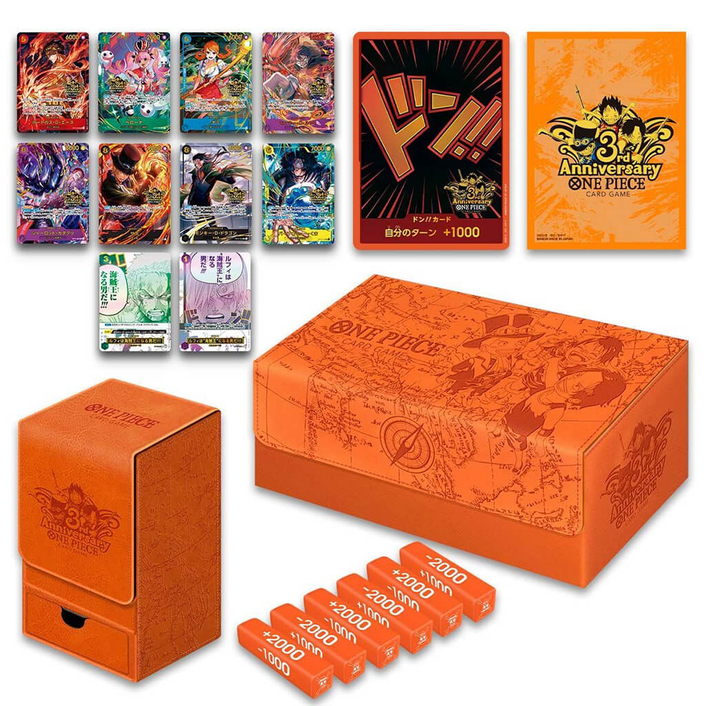 ONE PIECE カードゲーム 3rd ANNIVERSARY SET Cards Card Game 3rd Anniversary – One Piece | Japandco