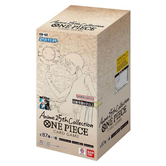 ONE PIECE CARD GAME EXTRA BOOSTER ANIME 25th COLLECTION EB-02