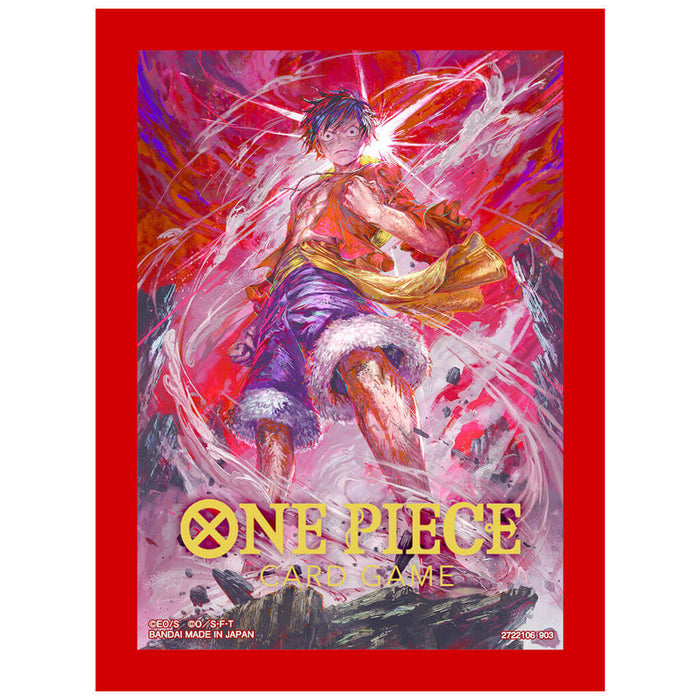 ONE PIECE CARD GAME LIMITED CARD SLEEVE MONKEY D. LUFFY 2