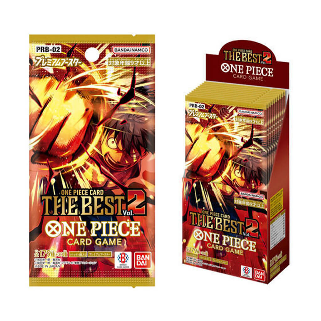 Cards PRB-02 Booster 63 x 88 mm One Piece | Japandco Cards PRB-02 Booster 63 x 88 mm One Piece | Japandco