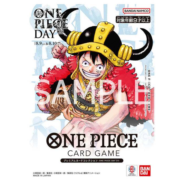 COLECCIÓN DE CARTAS PREMIUM DEL JUEGO DE CARTAS DE ONE PIECE ONE PIECE DAY'25