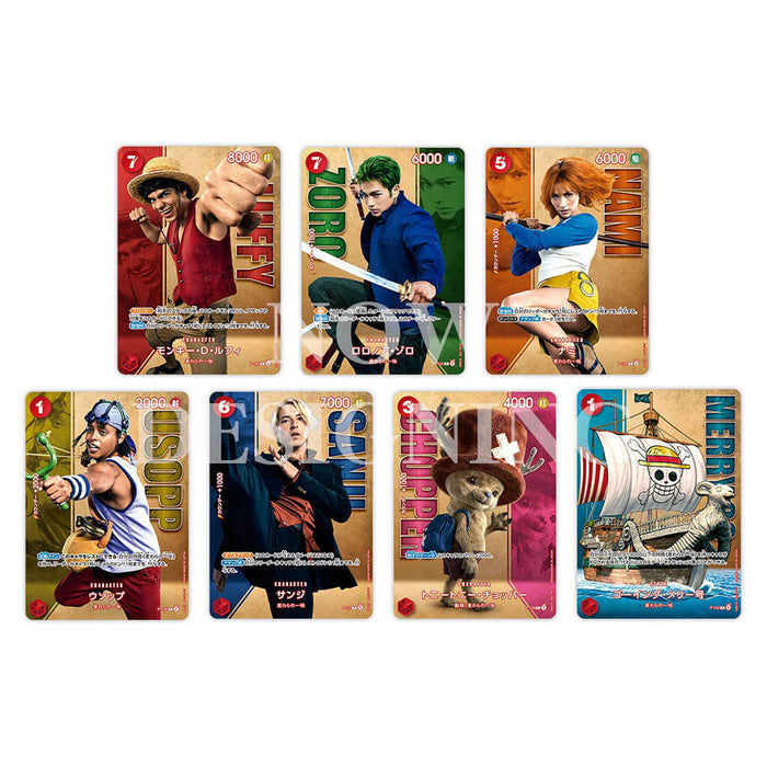 ONE PIECE CARD GAME PREMIUM CARD COLLECTION STRAW HAT CREW LIVE ACTION EDITION VOL.2