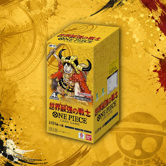 ONE PIECE CARD GAME THE WORLD'S STRONGEST WARRIOR OP-17