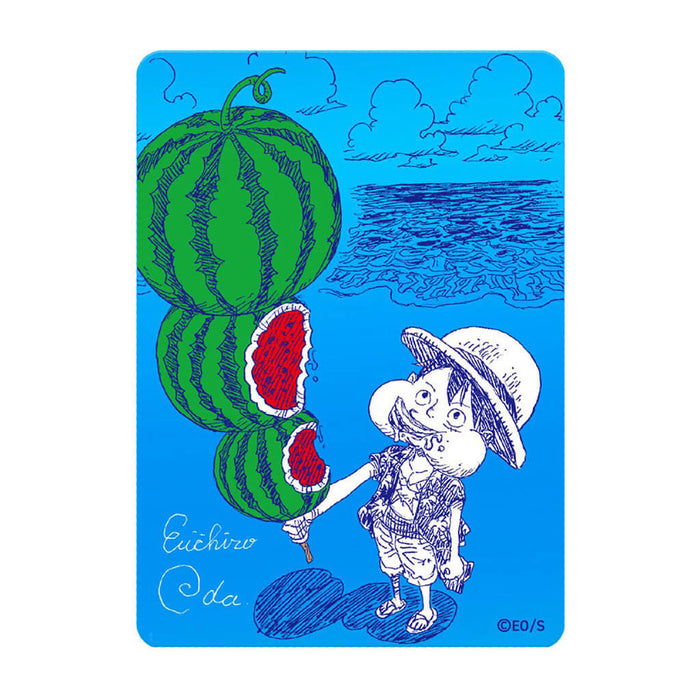 ONE PIECE CARD NATSUCOMI 2026 SUICA MONKEY D. LUFFY (ODA STAMP) PROMO CARD