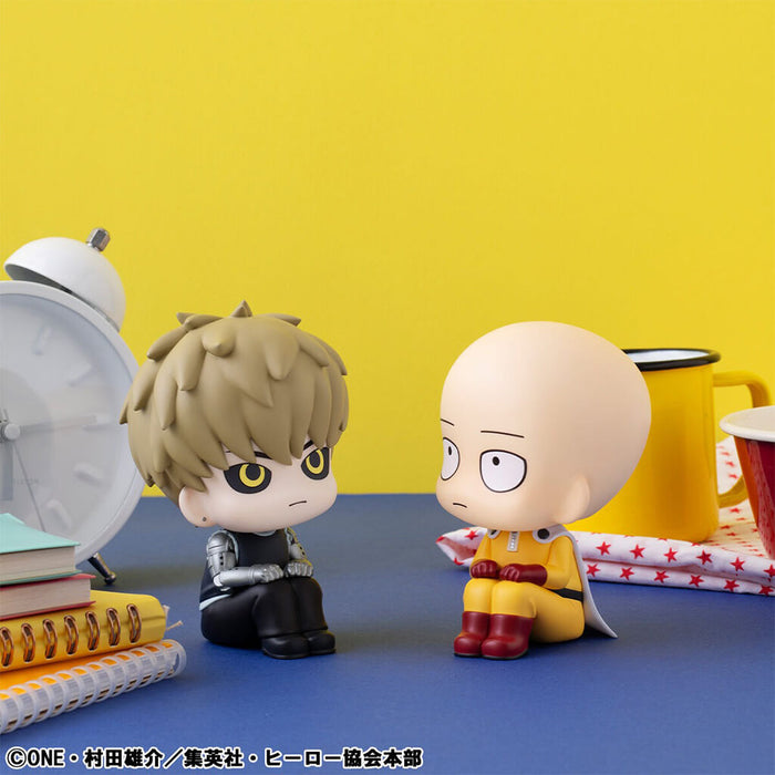 ONE PUNCH MAN - FIGURINES SAITAMA &amp; GENOS LIMITED EDITION LOOK UP
