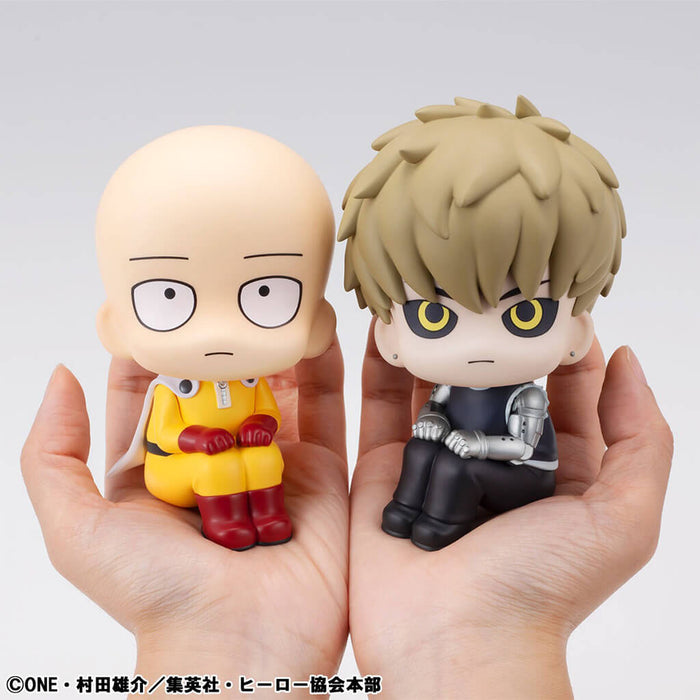 ONE PUNCH MAN - FIGURINES SAITAMA &amp; GENOS LIMITED EDITION LOOK UP