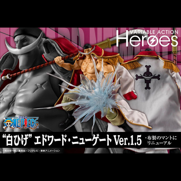 One Piece - Figurine Edward Newgate (Whitebeard) Ver.1.5 Variable Action Heroes
