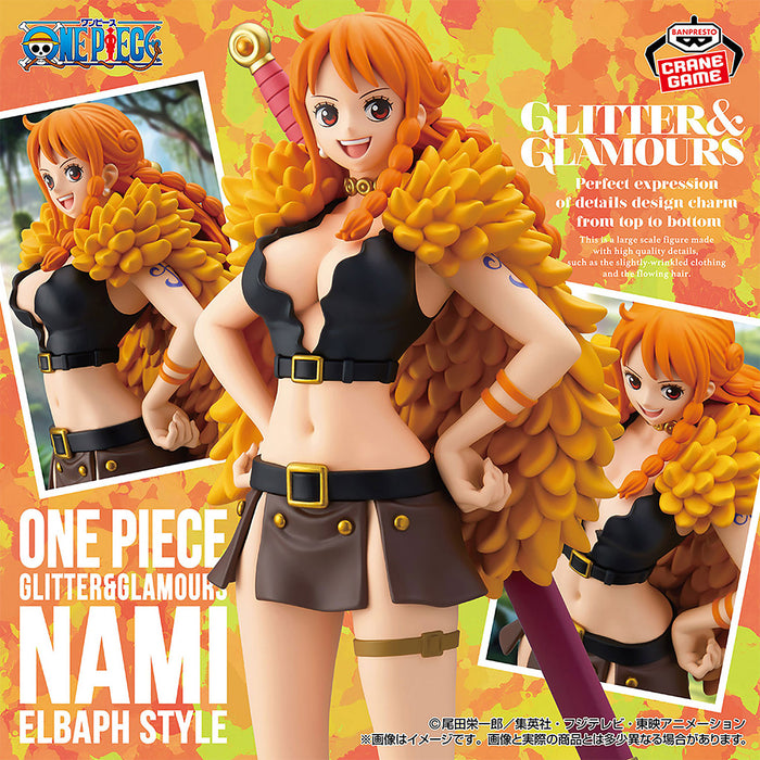 One Piece - Figure Nami Elbaf Style GLITTER & GLAMOURS