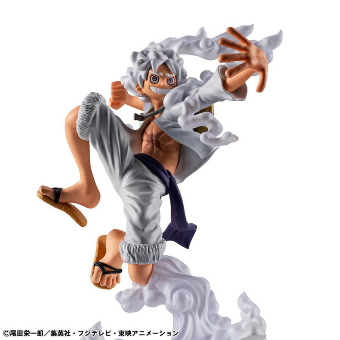 One Piece - Figurines Monkey D. Luffy Gear 5 & Roronoa Zoro Set WALLSTAR