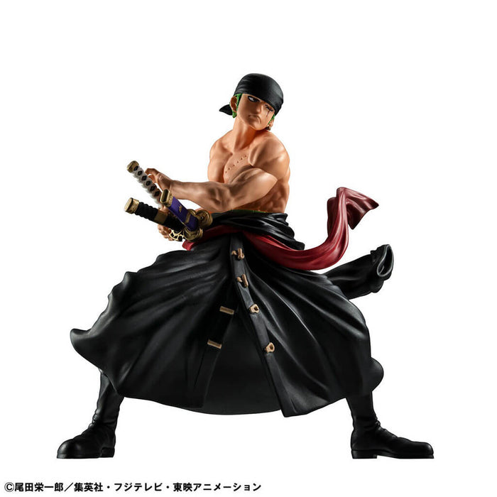 One Piece - Figurines Monkey D. Luffy Gear 5 & Roronoa Zoro Set WALLSTAR