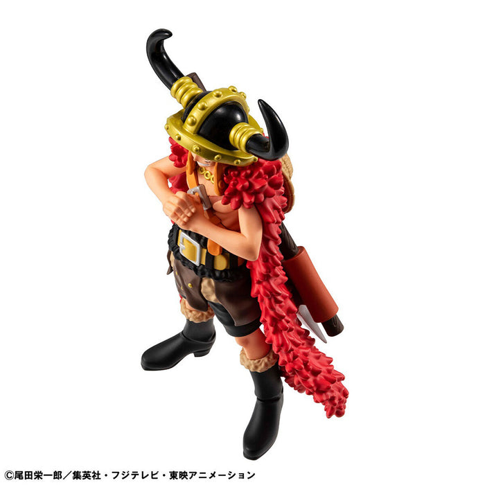 One Piece - Figurines Monkey D. Luffy & Nami (Elbaf Arc) Set WALLSTAR