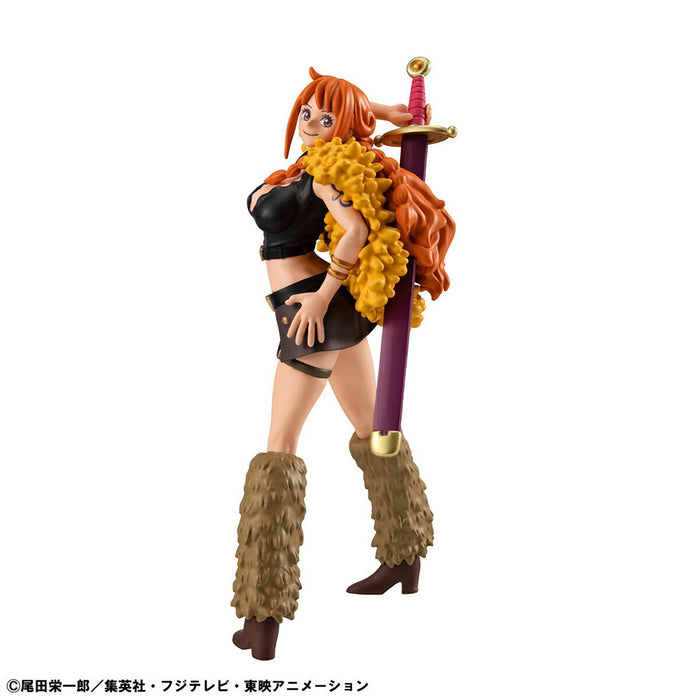 One Piece - Figurines Monkey D. Luffy & Nami (Elbaf Arc) Set WALLSTAR