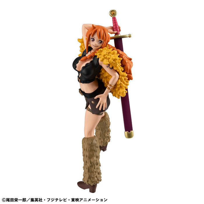 One Piece - Figurines Monkey D. Luffy & Nami (Elbaf Arc) Set WALLSTAR