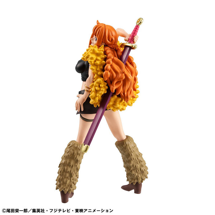 One Piece - Figurines Monkey D. Luffy & Nami (Elbaf Arc) Set WALLSTAR