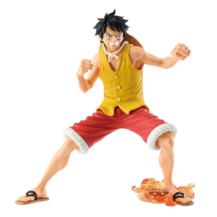 One Piece - Figures Monkey D. Luffy & Portgas D. Ace (Marineford Ver.) Maximatic Plus