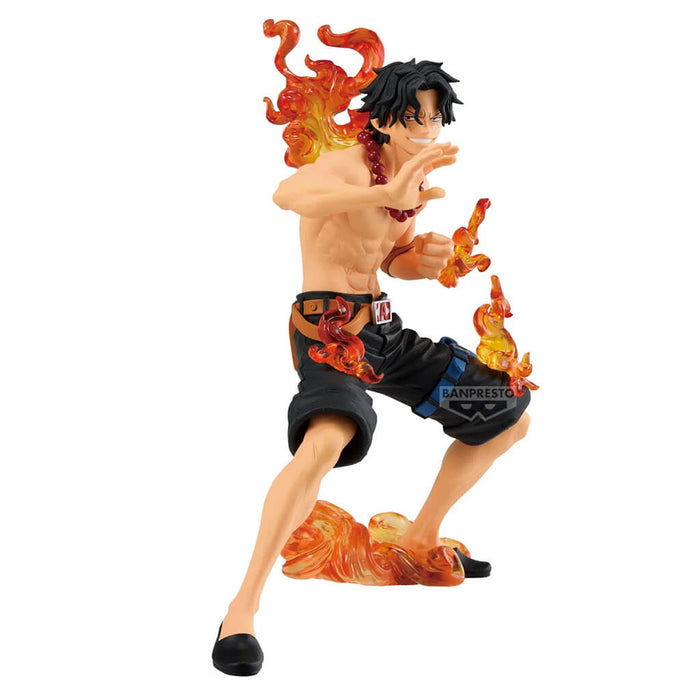 One Piece - Figures Monkey D. Luffy & Portgas D. Ace (Marineford Ver.) Maximatic Plus