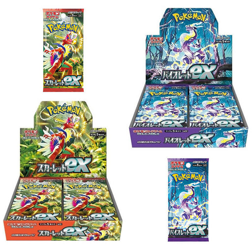 POKEMON CARD GAME SCARLET & VIOLET EXPANSION PACK SV1V & SV1S JAPANDCO 1c