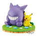 POKEMON - FIGURINE ECTOPLASMA & PIKACHU RELAXATION TIME JAPANDCO 1