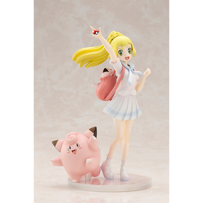 POKEMON - FIGURINE LILIE & PIPPI POKEMON CENTER ORIGINAL FIGURE JAPANDCO 2c