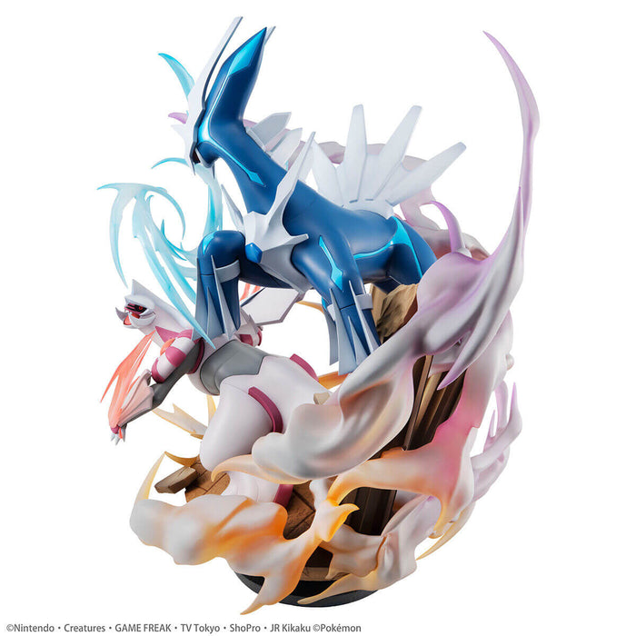 POKEMON - FIGURINE POKEMON DIALGA & PALKIA G.E.M.EX SERIES JAPANDCO 4c