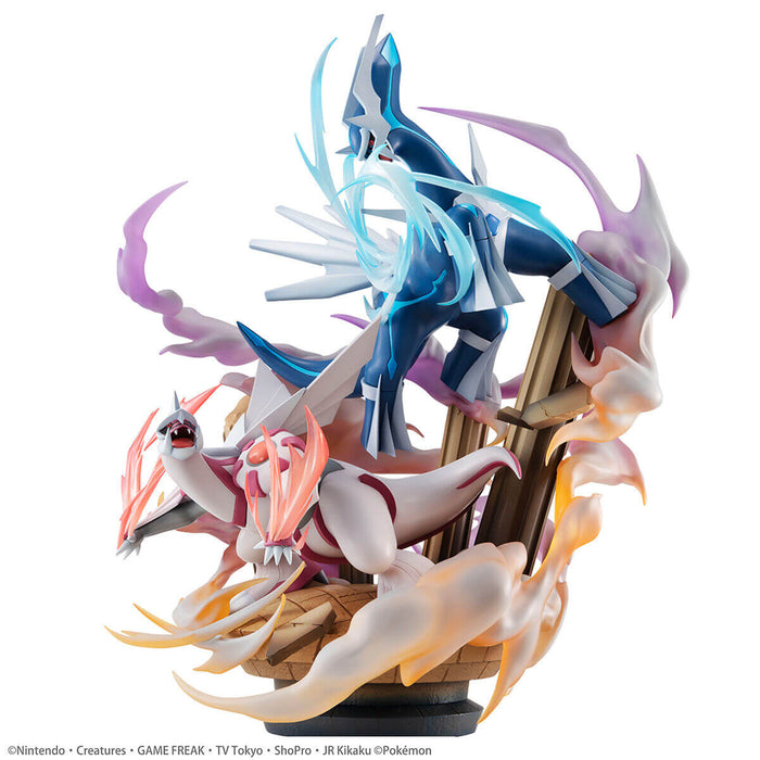 POKEMON - FIGURINE POKEMON DIALGA & PALKIA G.E.M.EX SERIES JAPANDCO 8c