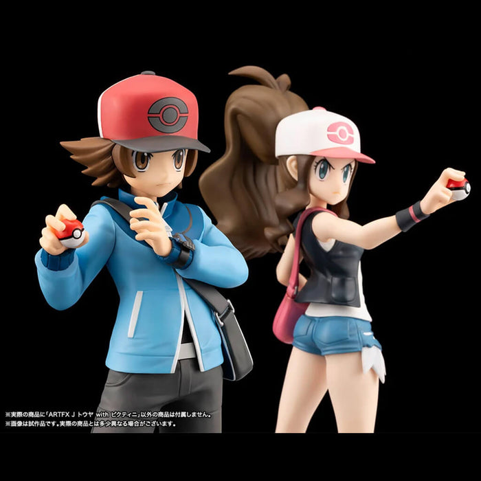 POKEMON - FIGURE HILBERT & VICTINI ARTFXJ