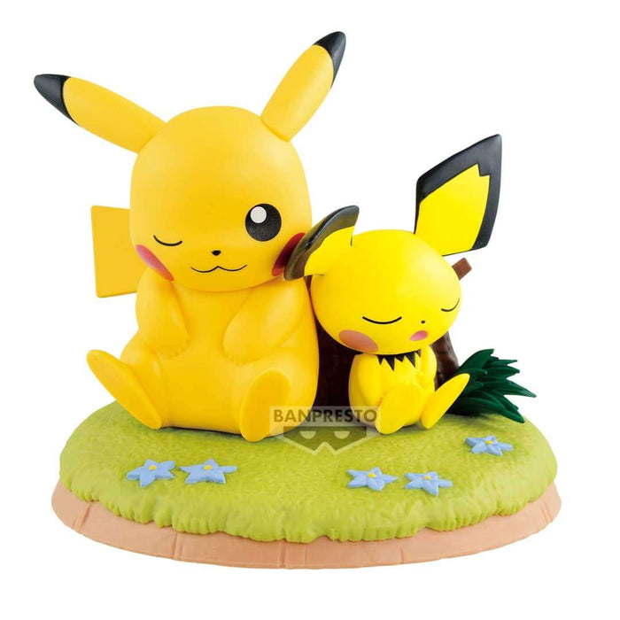 POKEMON - FIGURINE PIKACHU & PICHU RELAXATION TIME