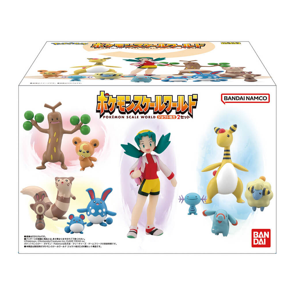POKEMON POKEMON SCALE WORLD JOHTO REGION FIGURINES (SET
