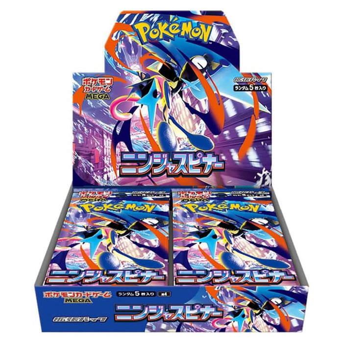 POKEMON CARD GAME MEGA EXPANSION PACK NINJA SPINNER M4 BOX
