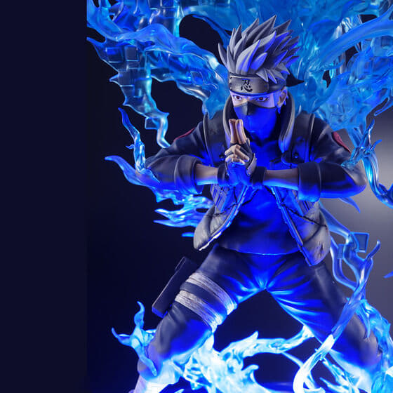 PRECIOUS G.E.M. SERIES NARUTO SHIPPUDEN FIGURINE KAKASHI HATAKE SUSANOO VER. SOCLE BRILLANT JAPANDCO 8