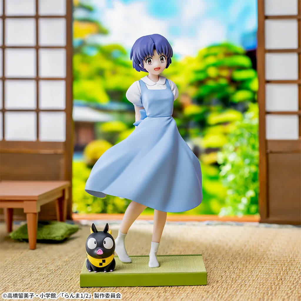RANMA 1/2 - FIGURA AKANE TENDO & P-CHAN LUMINASTA