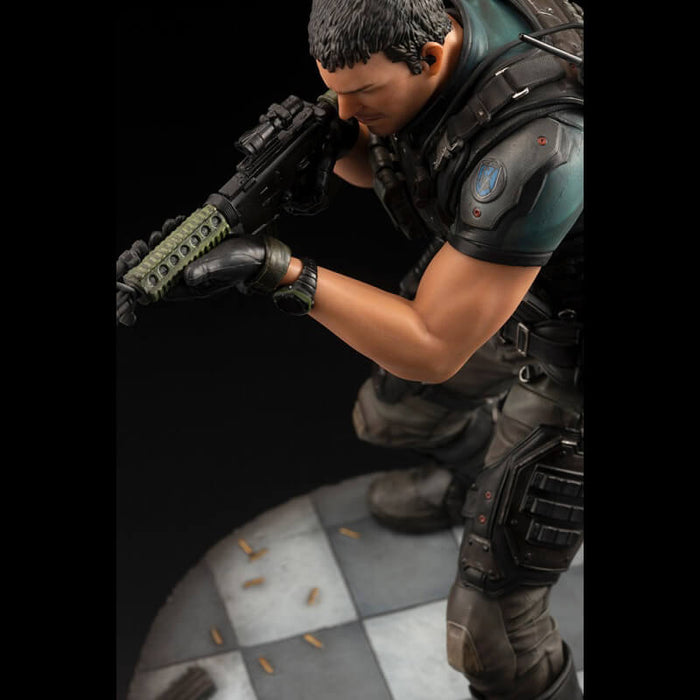 RESIDENT EVIL VENDETTA - FIGURINE CHRIS REDFIELD ARTFX JAPANDCO 14c