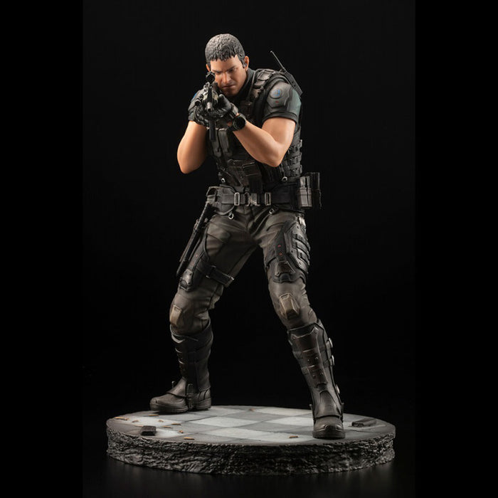 RESIDENT EVIL VENDETTA - FIGURINE CHRIS REDFIELD ARTFX JAPANDCO 3c