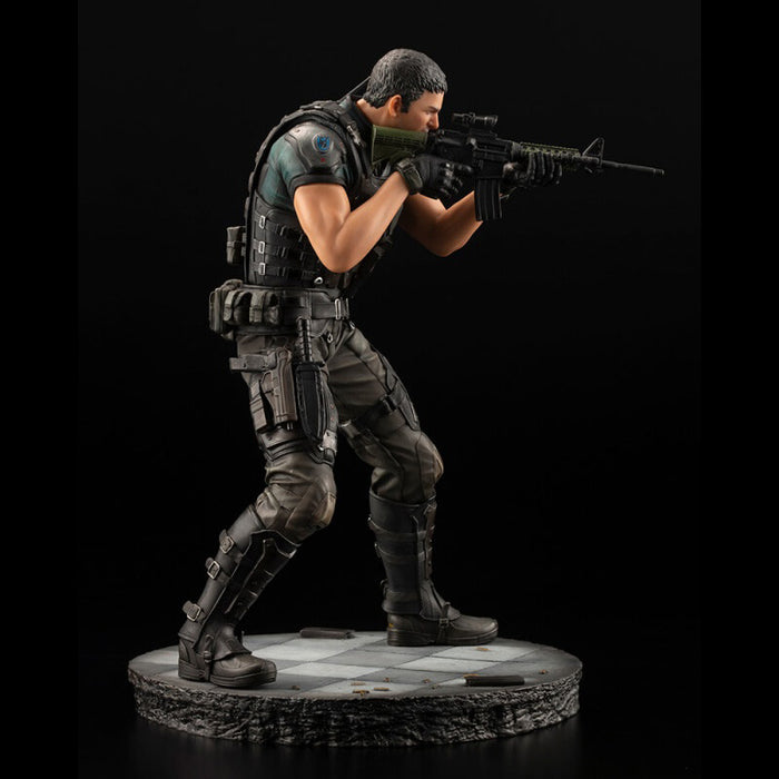 RESIDENT EVIL VENDETTA - FIGURINE CHRIS REDFIELD ARTFX JAPANDCO 5c