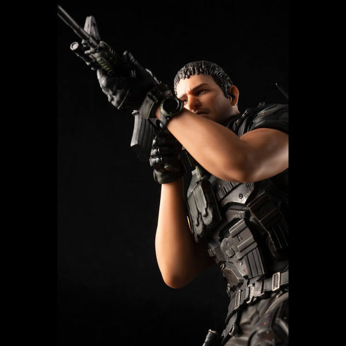 RESIDENT EVIL VENDETTA - FIGURINE CHRIS REDFIELD ARTFX JAPANDCO 9c