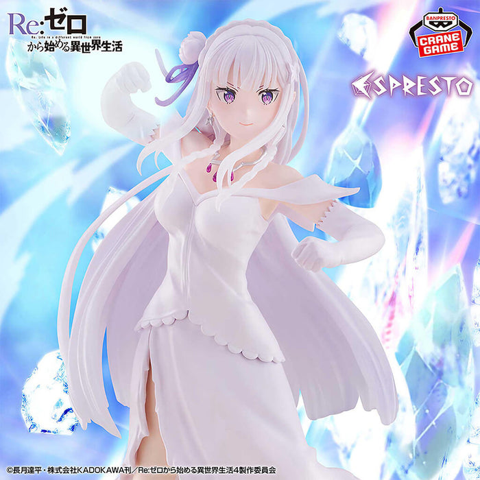 Re:ZERO - FIGURA EMILIA EXCITE MOTIONS ESPRESTO
