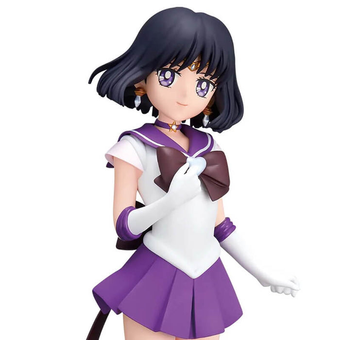 SAILOR MOON ETERNAL - FIGURINE SUPER SAILOR SATURN GLITTER & GLAMOURS JAPANDCO 2c