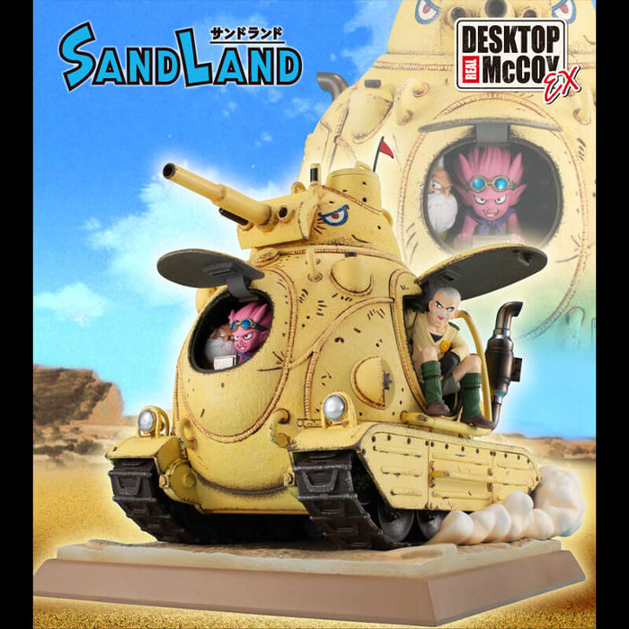 SAND LAND - FIGURINE ROYAL ARMY TANK CORPS No. 104 DESKTOP REAL McCOY EX