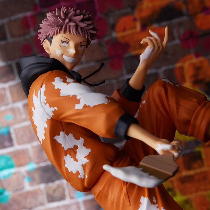 SEGA LUCKY KUJI JUJUTSU KAISEN GRAFFITI X BATTLE RE - FIGURINE YUJI ITADORI LAST ONE JAPANDCO 3c