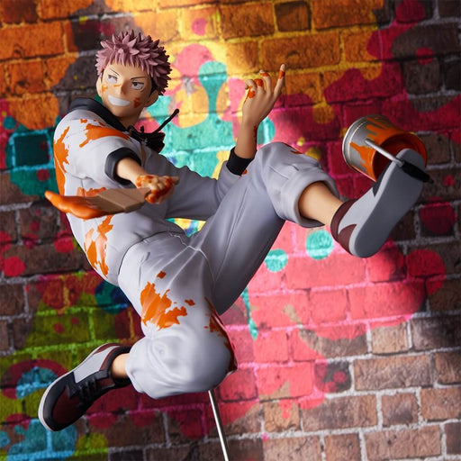 SEGA LUCKY KUJI JUJUTSU KAISEN GRAFFITI X BATTLE RE - FIGURINE YUJI ITADORI LOT A JAPANDCO 2c