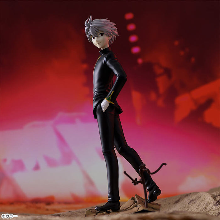 SHIN EVANGELION - FIGURINE NAGISA KAWORU COMMANDER UNIFORM VER. JAPANDCO 1c