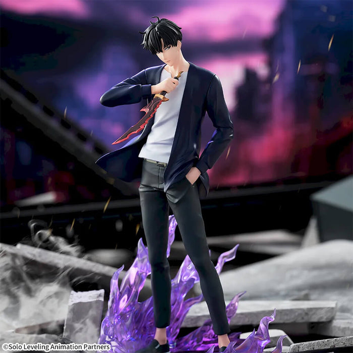 SOLO LEVELING - FIGURINES SUNG JINWOO & CHA HAE-IN XROSS LINK
