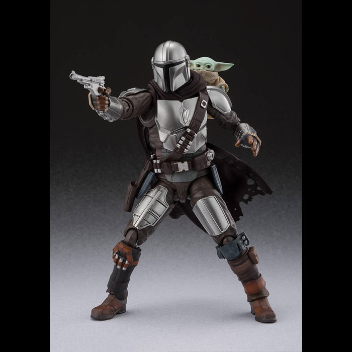 STAR WARS THE MANDALORIAN AND GROGU - FIGURES THE MANDALORIAN & GROGU SH FIGUARTS