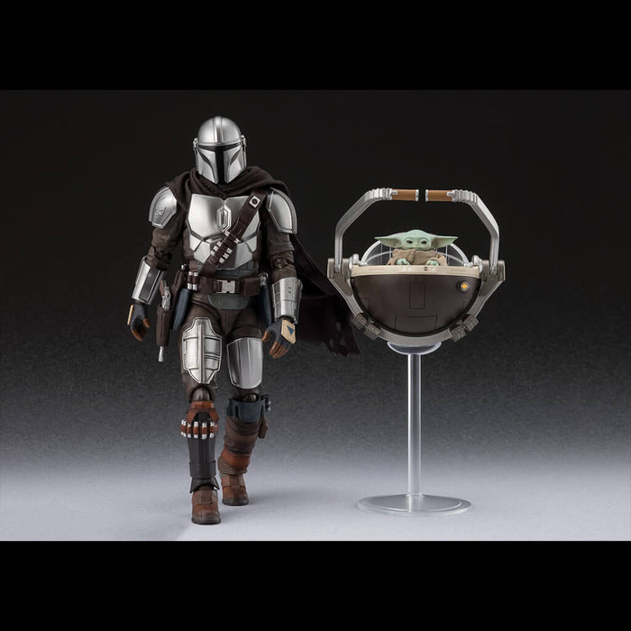 STAR WARS THE MANDALORIAN AND GROGU - FIGURES THE MANDALORIAN & GROGU SH FIGUARTS