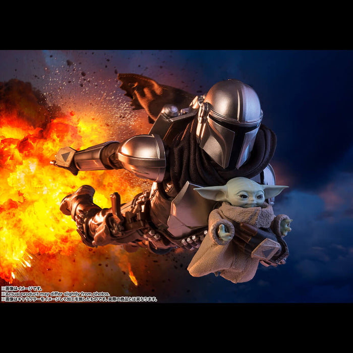 STAR WARS THE MANDALORIAN AND GROGU - FIGURES THE MANDALORIAN & GROGU SH FIGUARTS