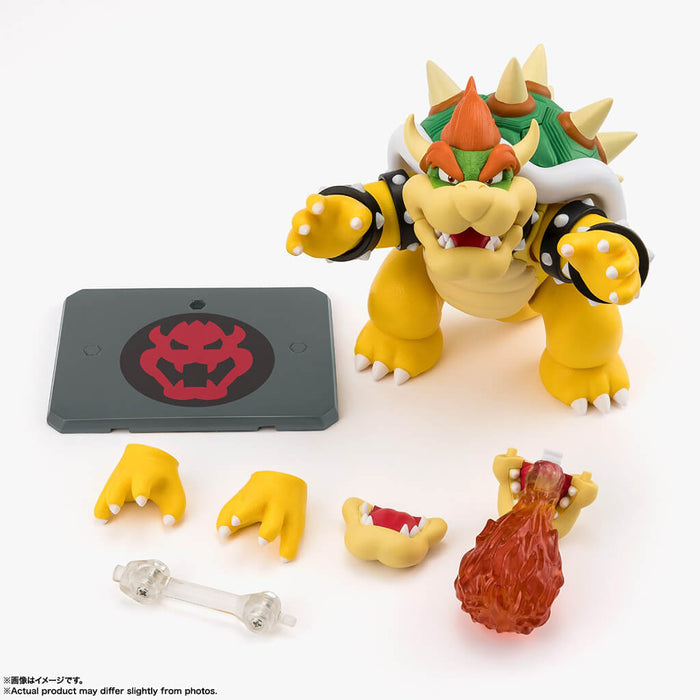 SUPER MARIO - FIGURA DE BOWSER SH FIGUARTS
