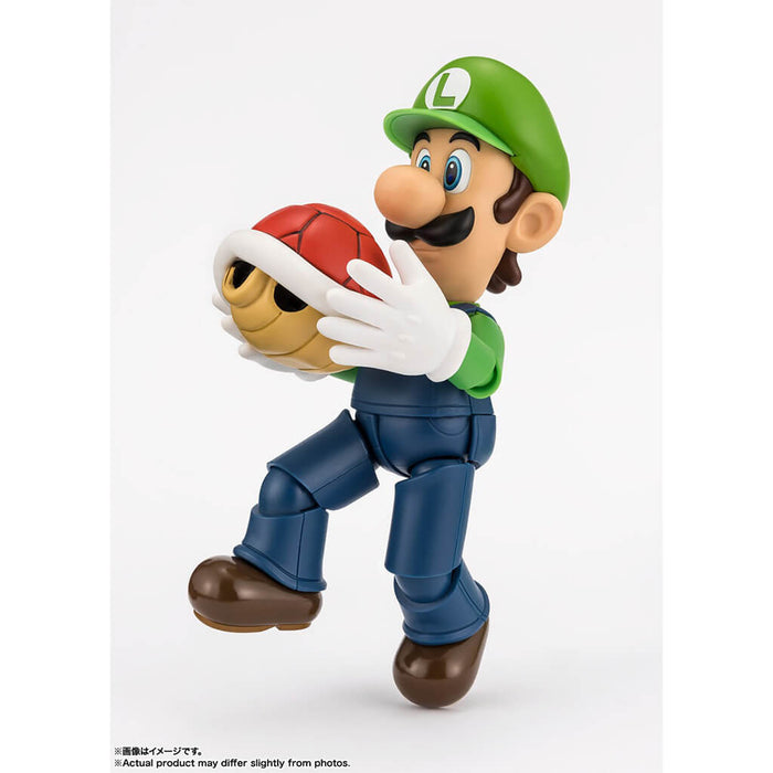 SUPER MARIO - FIGURA DE LUIGI SH FIGUARTS