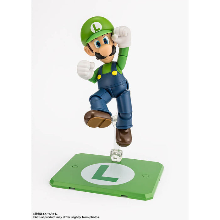 SUPER MARIO - FIGURA DE LUIGI SH FIGUARTS