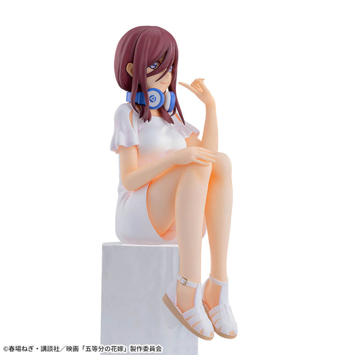 THE QUINTESSENTIAL QUINTUPLETS - FIGURINE NAKANO MIKU PREMIUM CHOKONOSE JAPANDCO 6c