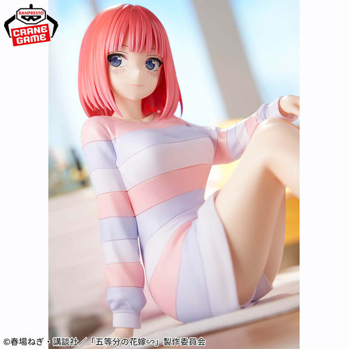 THE QUINTESSENTIAL QUINTUPLETS - FIGURINE NAKANO NINO (PAJAMAS VER.) RELAX TIME JAPANDCO 2